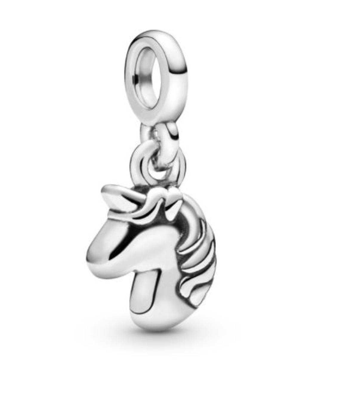 Charm colgante en plata de ley Mi Unicornio Magico