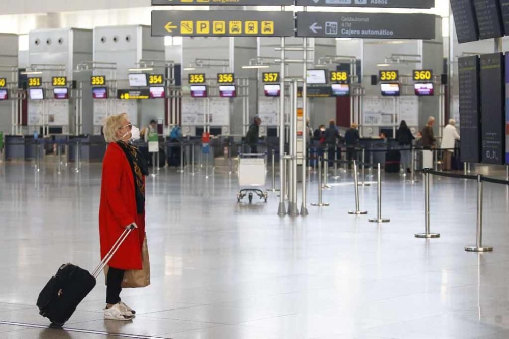 El Aeropuerto de Málaga en Estado de Alarma