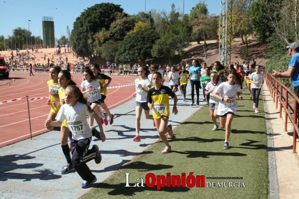 Final Cross Escolar de Lorca. Alevín femenino