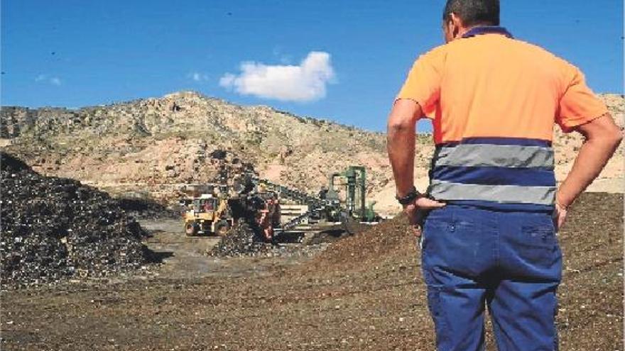 Una imagen del vaso 3, que según Colsur es suyo, aunque esté gestionado por Proambiente.