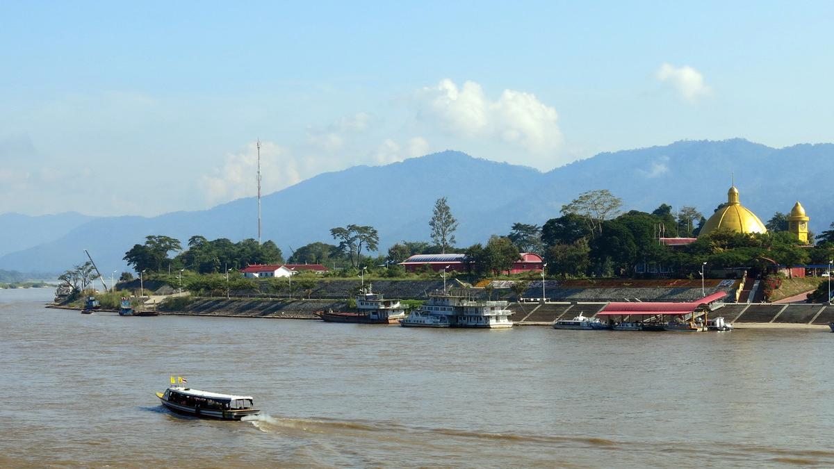 El río Mekong, a su paso por Tailandia.