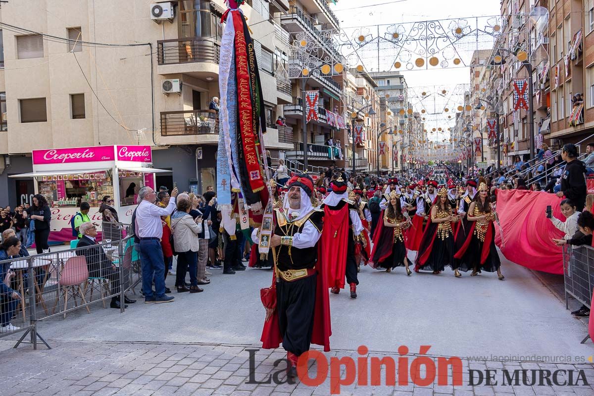 Procesión de subida a la Basílica en las Fiestas de Caravaca (Bando Moro)