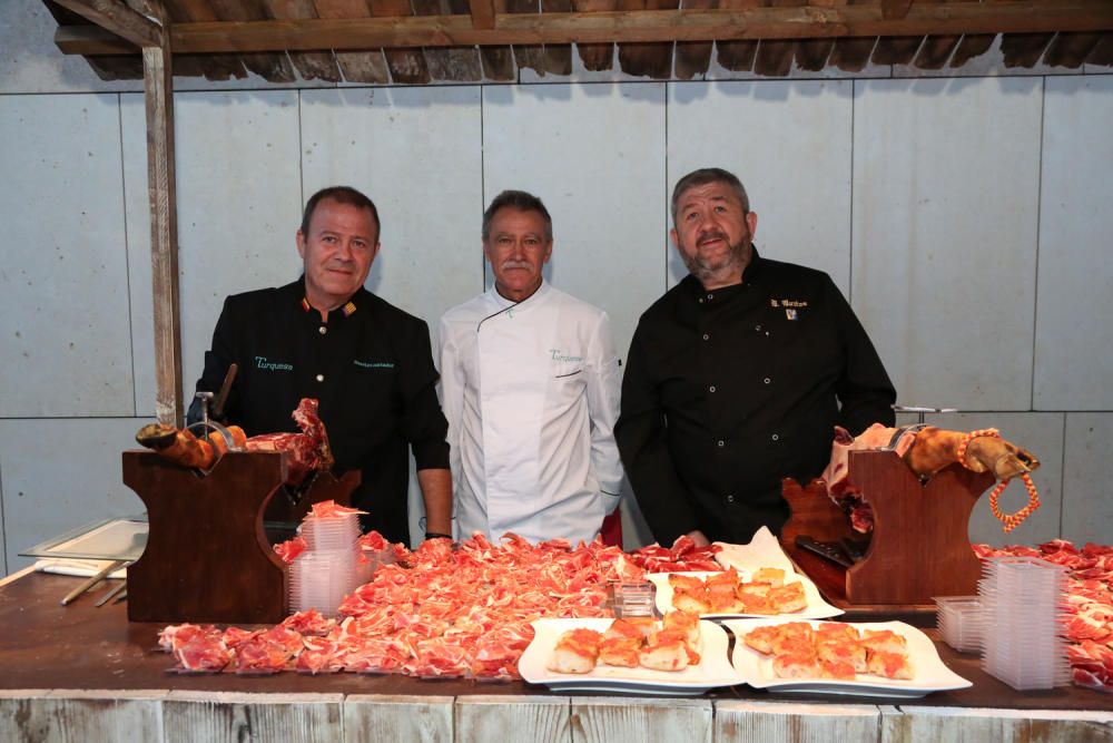 Los maestros cortadores de jamón, entre Marcel González