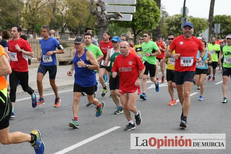 Media Maratón de Murcia: paso por la Avenida del Infante