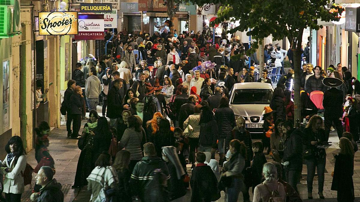 Imagen de archivo de Halloween en Alicante.