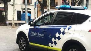 Imagen de archivo de un vehículo d ela policía local de Sant Boi.