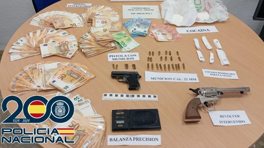 Detenido en Málaga un camello de 76 años dedicado al &#039;telecoca&#039;