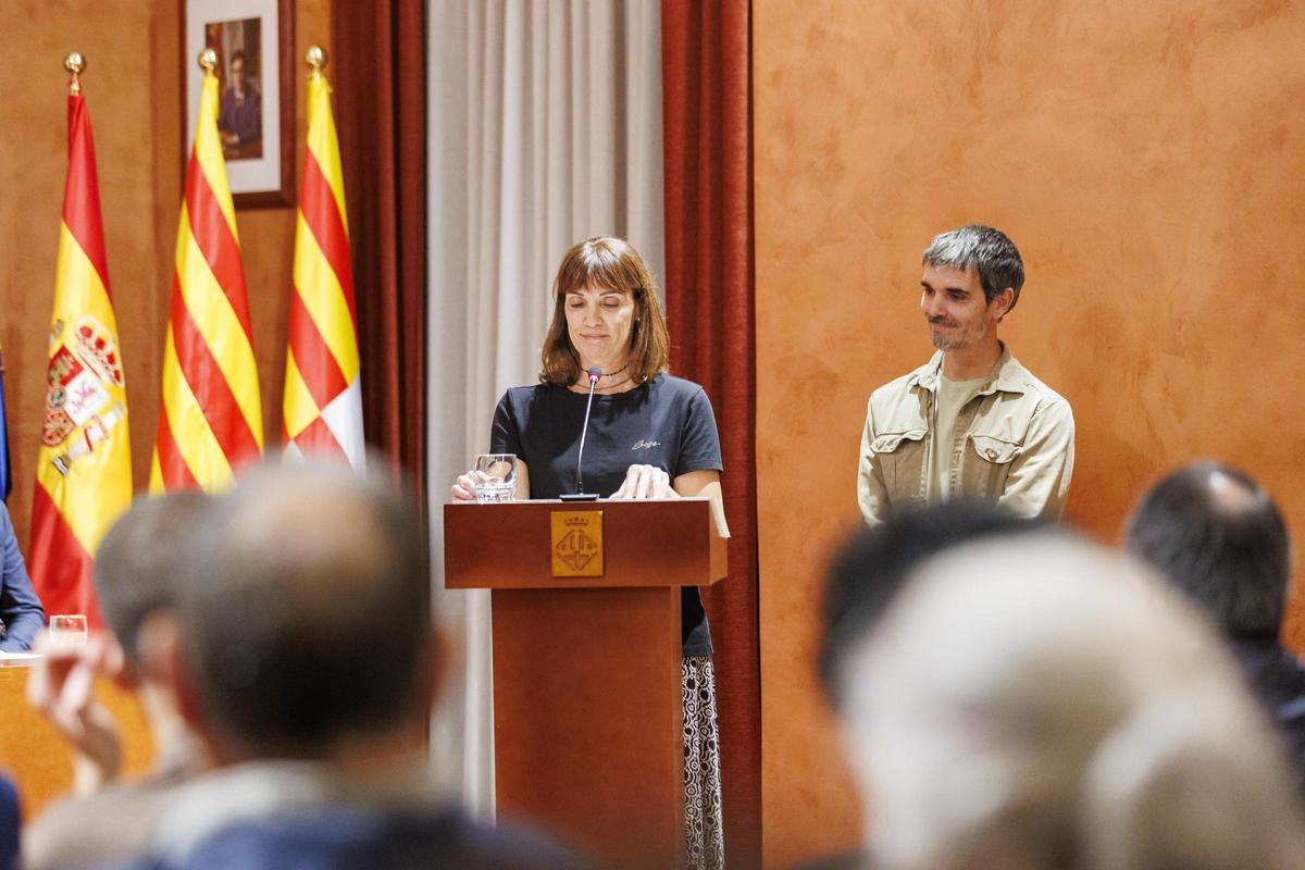 L'Ïngrid i l'Isaac, dos dels fills de Feliu, que han fet la glossa
