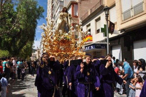 Procesión del Resucitado en Cieza 2014