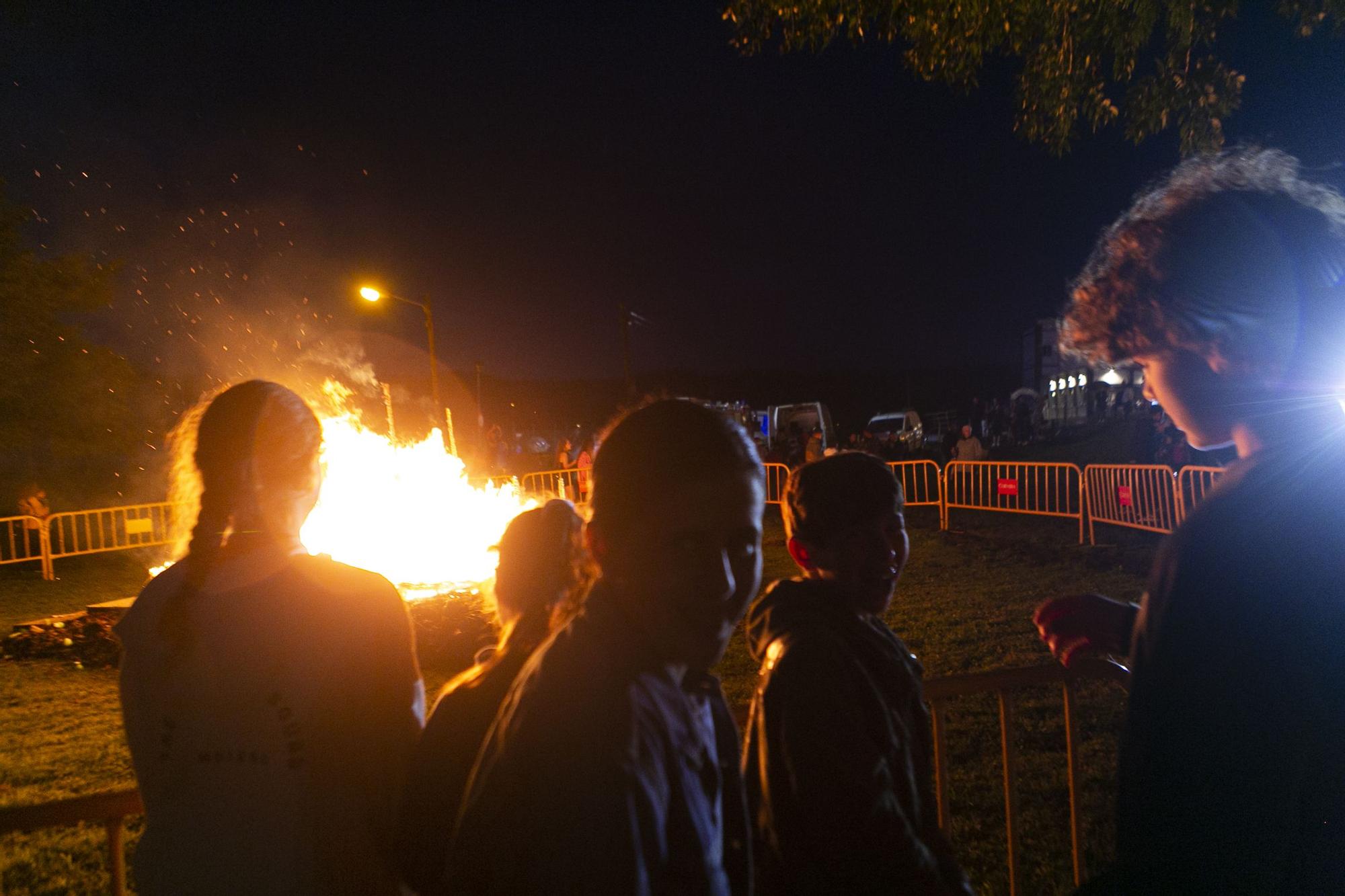 Así fue la noche de San Xuan en la comarca avilesina