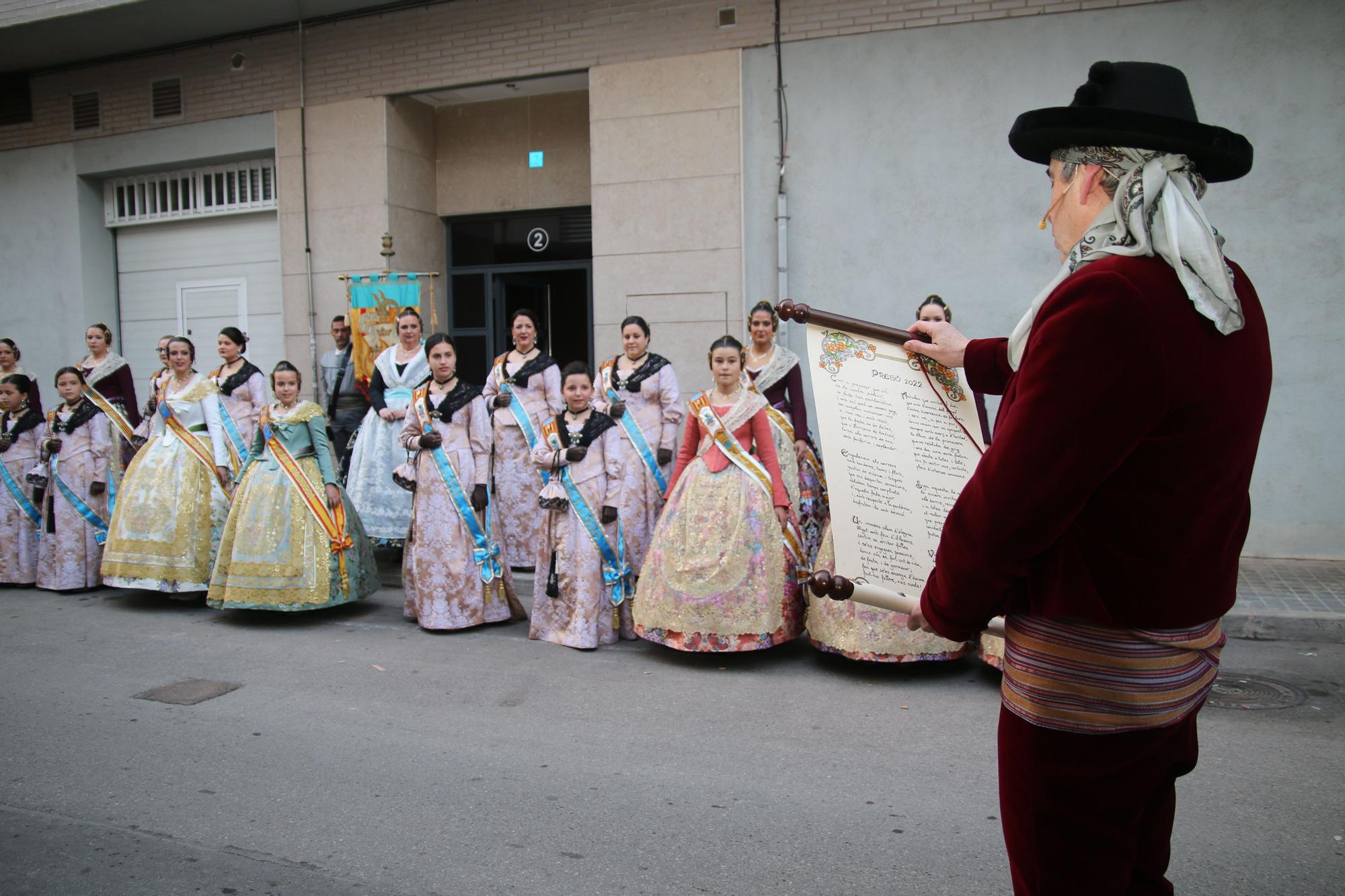 Así ha sido el Pregó y la Crida de las Fallas 2022 de Burriana