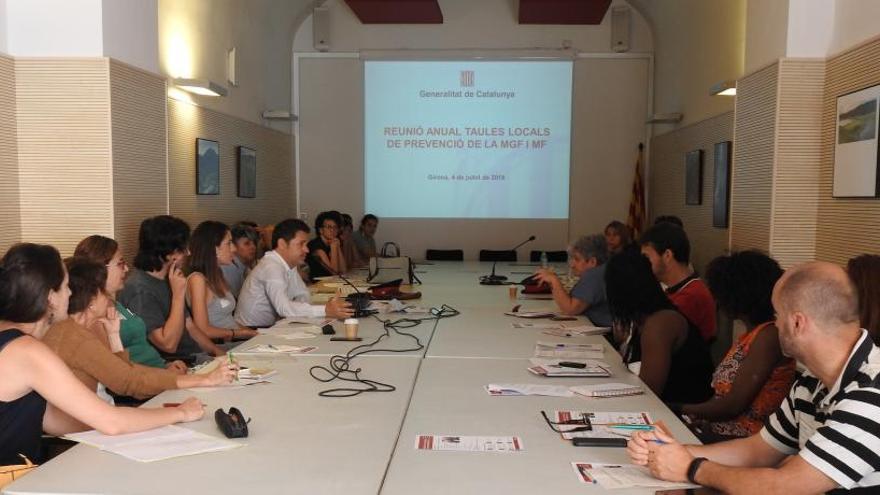 La reunió anual de les taules locals contra la MGF.