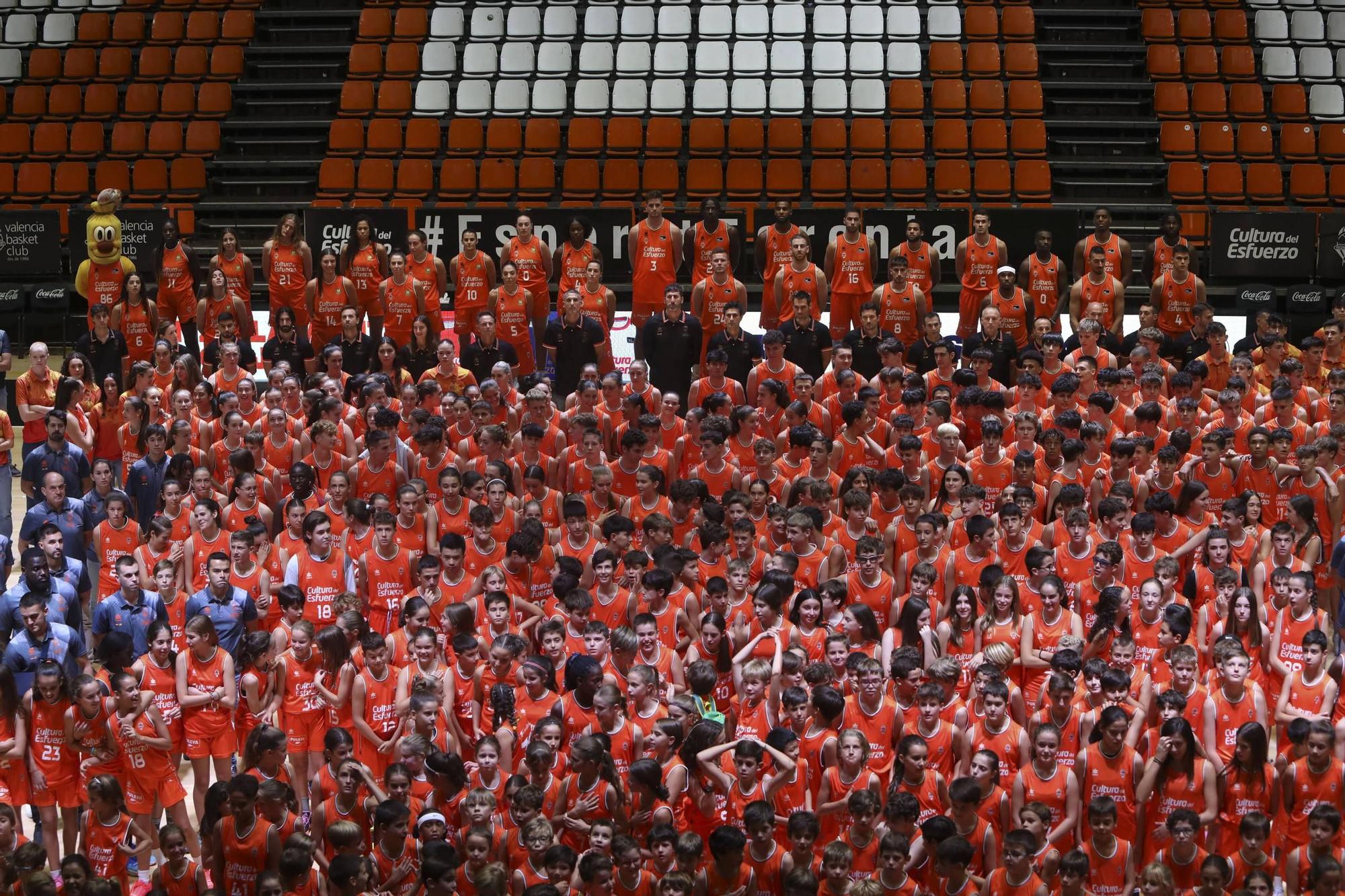 Presentación de los equipos del Valencia Basket para la temporada 2023-2024