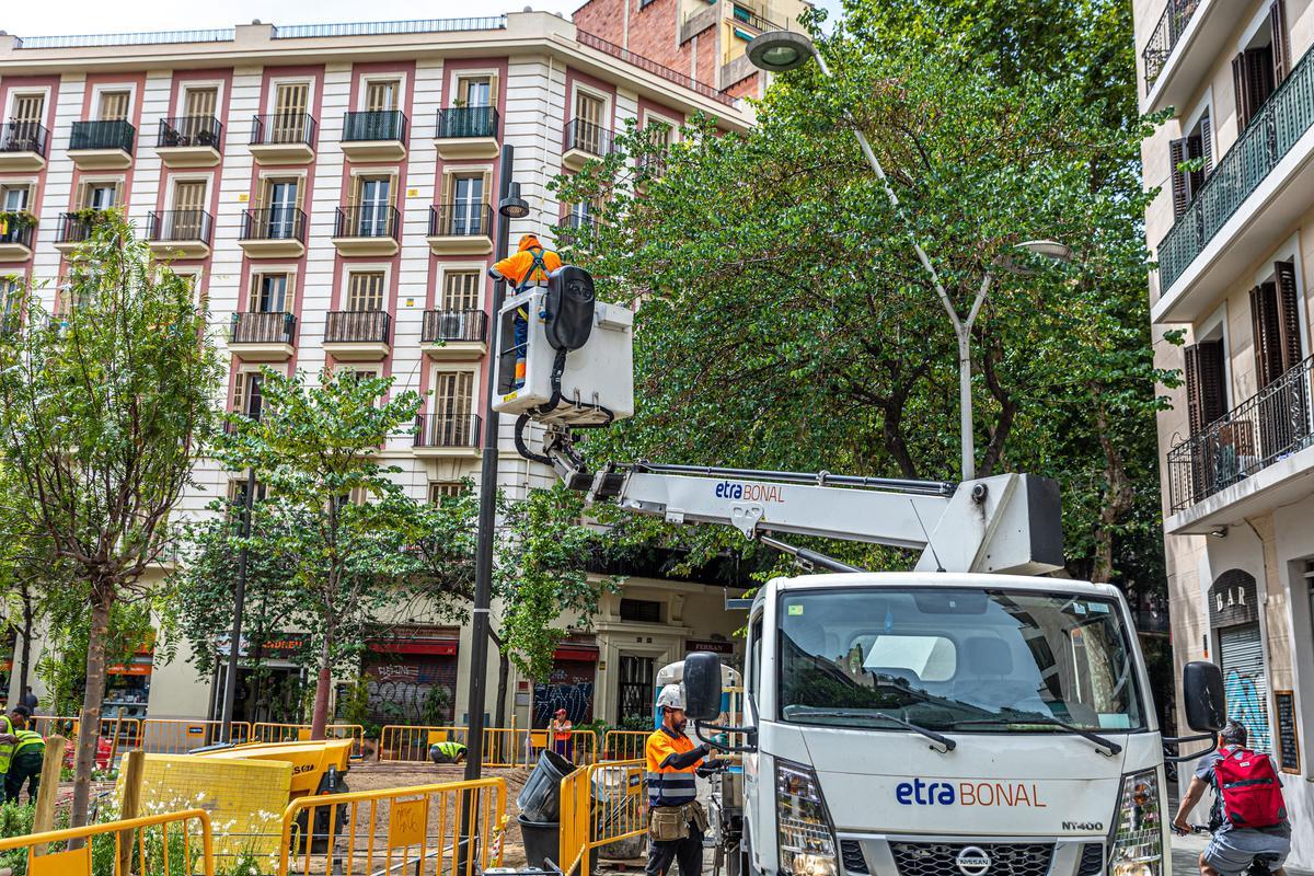 Escenas inesperadas de la Superilla del Eixample