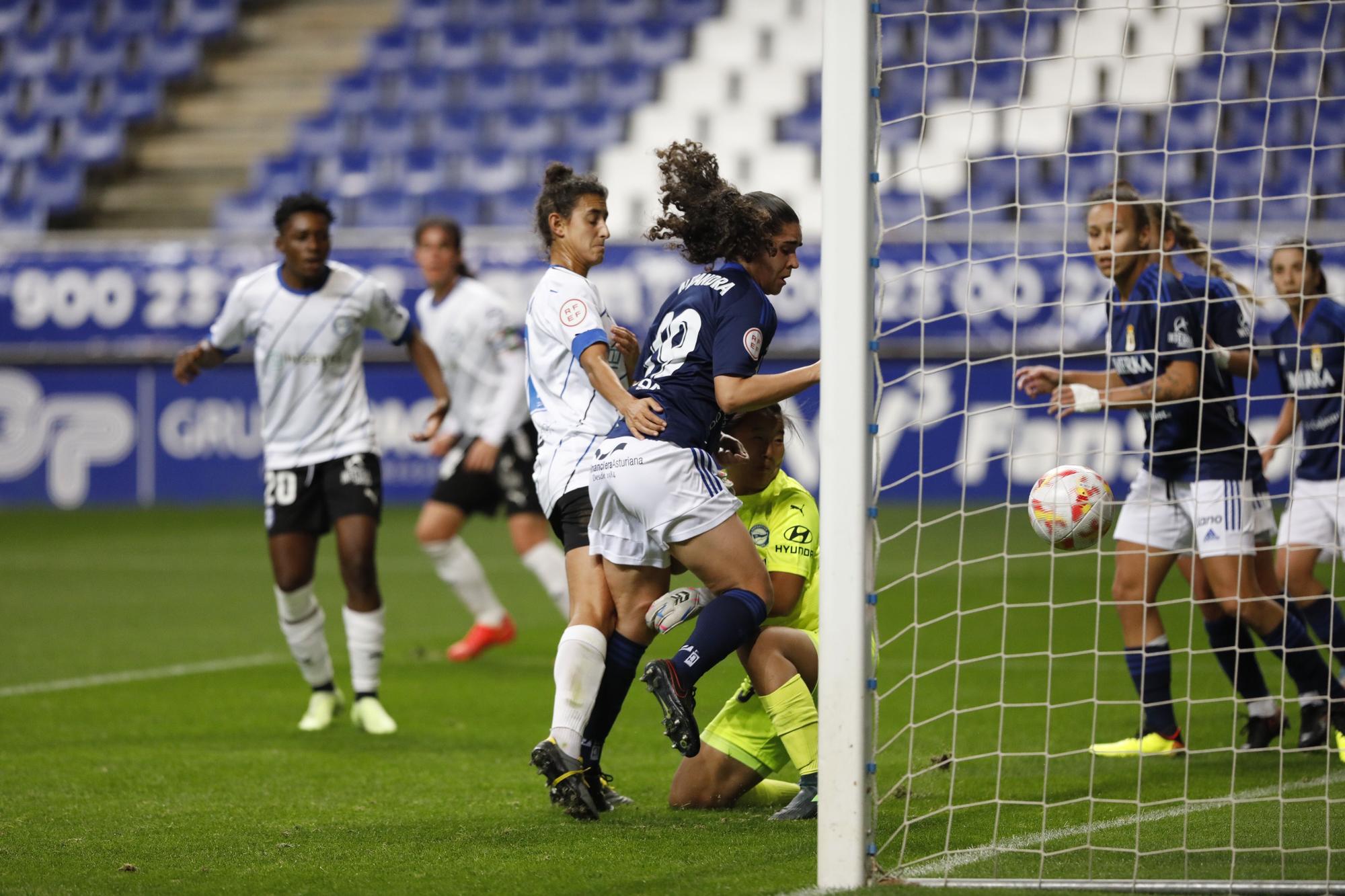 EN IMÁGENES: Así fue el partido del Oviedo Femenino en el estadio Carlos Tartiere