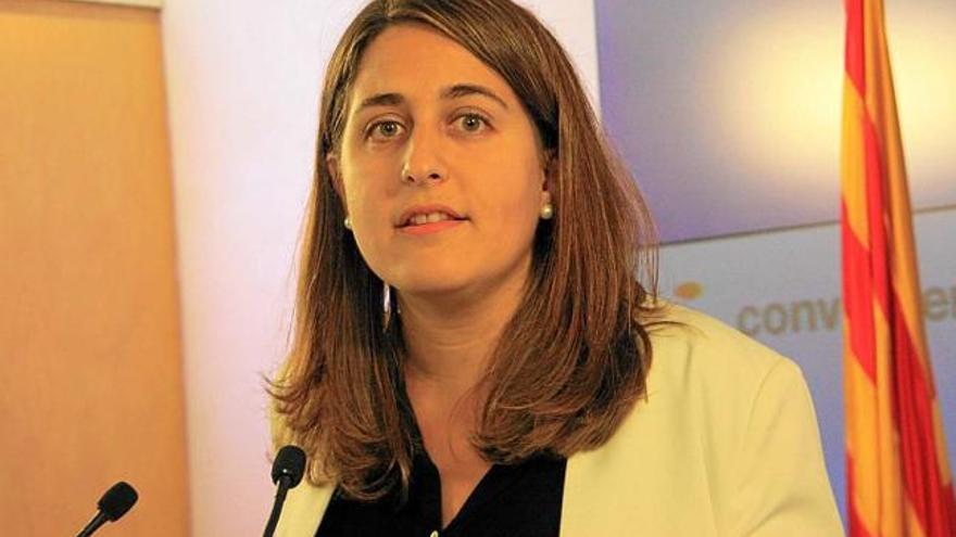 La portaveu de Convergència, Marta Pascal