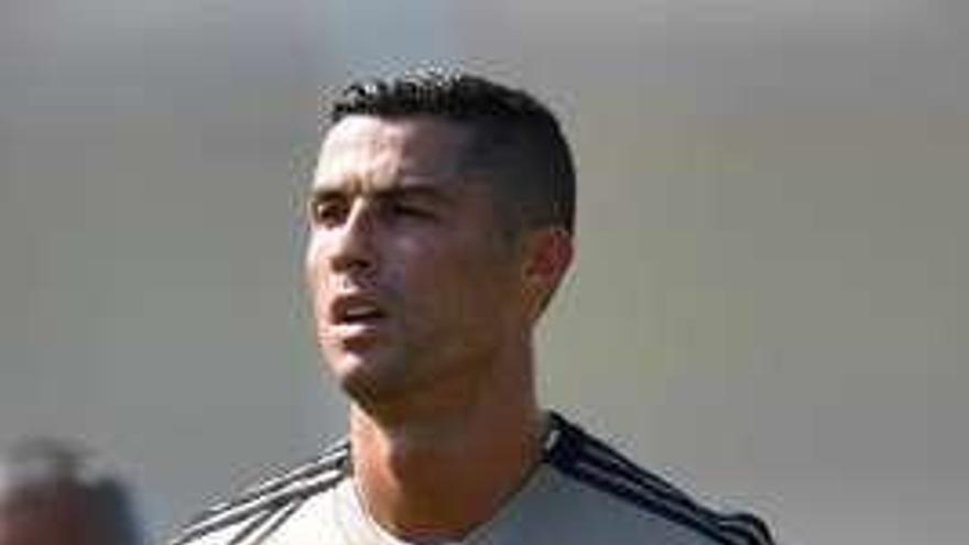 Cristiano Ronaldo ya entrena con la Juventus