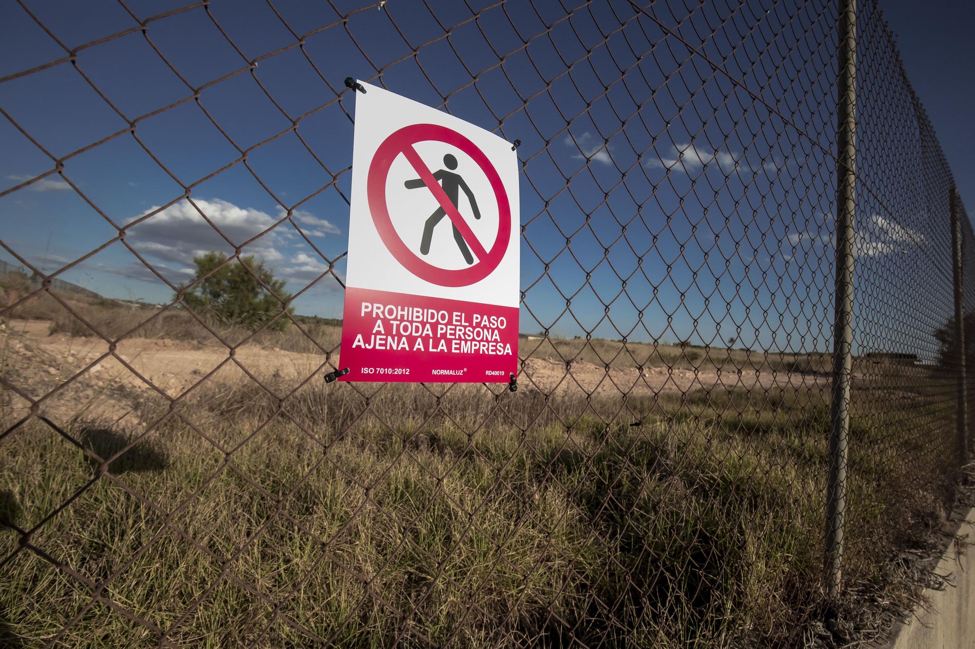 Así es el solar cedido para convertirlo en un centro de acogida temporal de inmigrantes