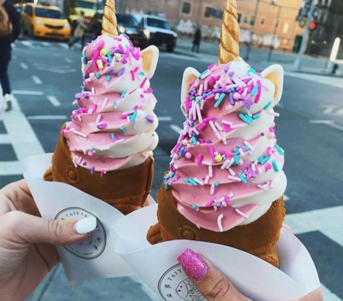 Helados de unicornio