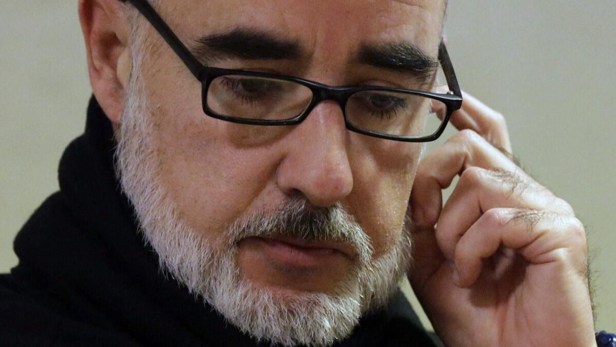 Alfonso Basterra durante el juicio por el asesinato de su hija Asunta