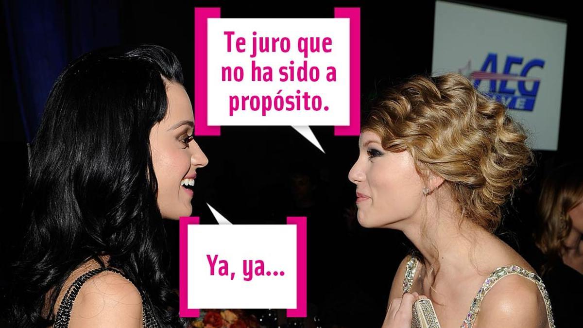 Katy Perry y Taylor Swift vuelven a liarla