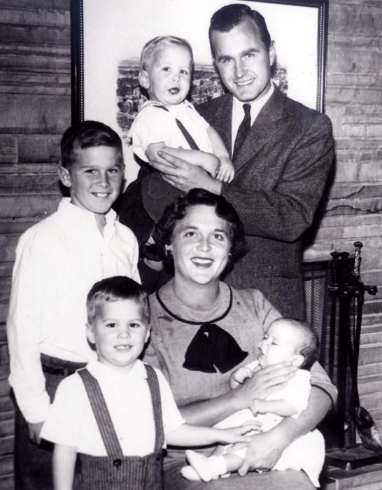 FILE PHOTO: The Bush family portrait in 1956. ...