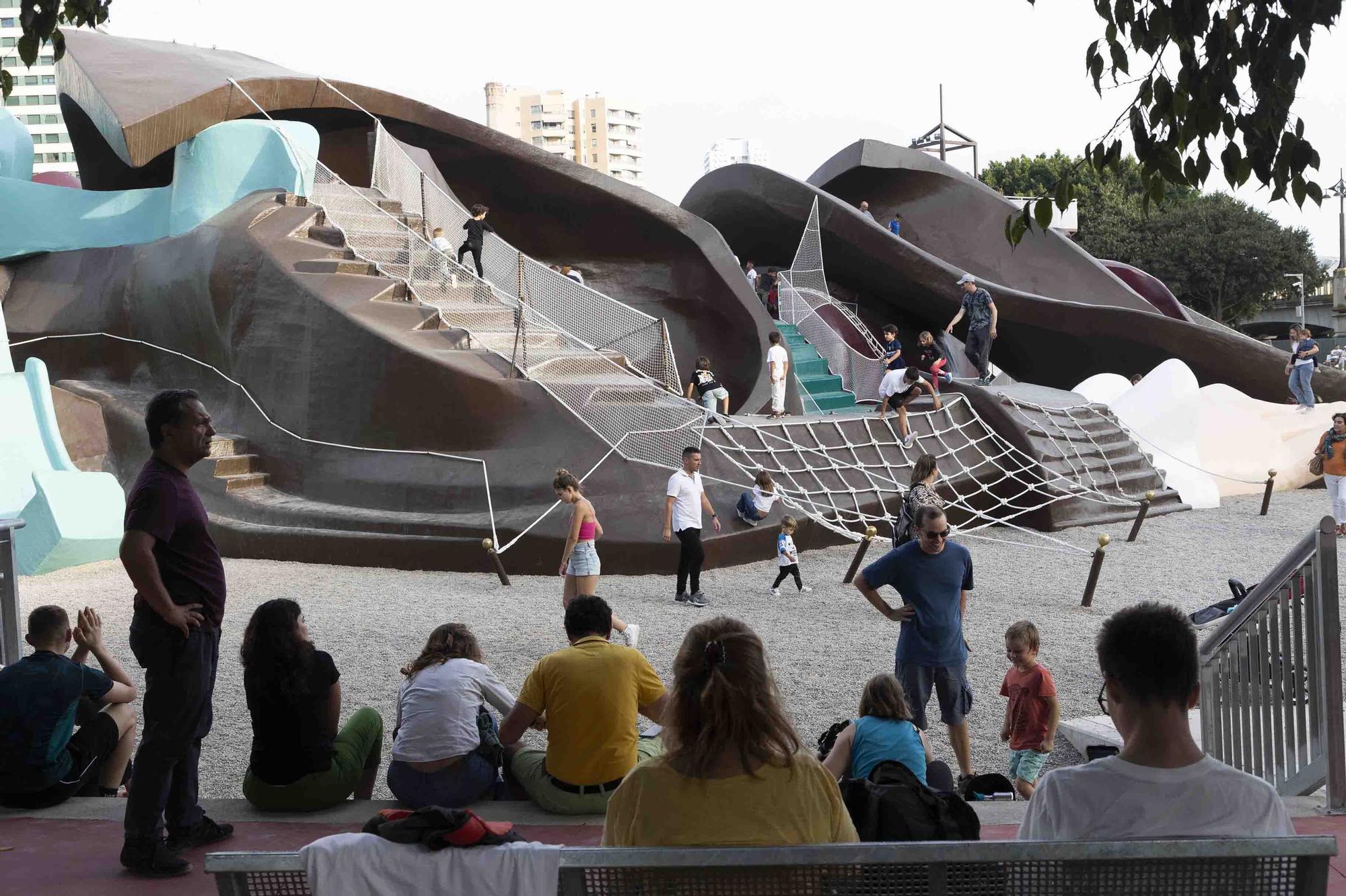 Primeras horas del nuevo Parque  Gulliver