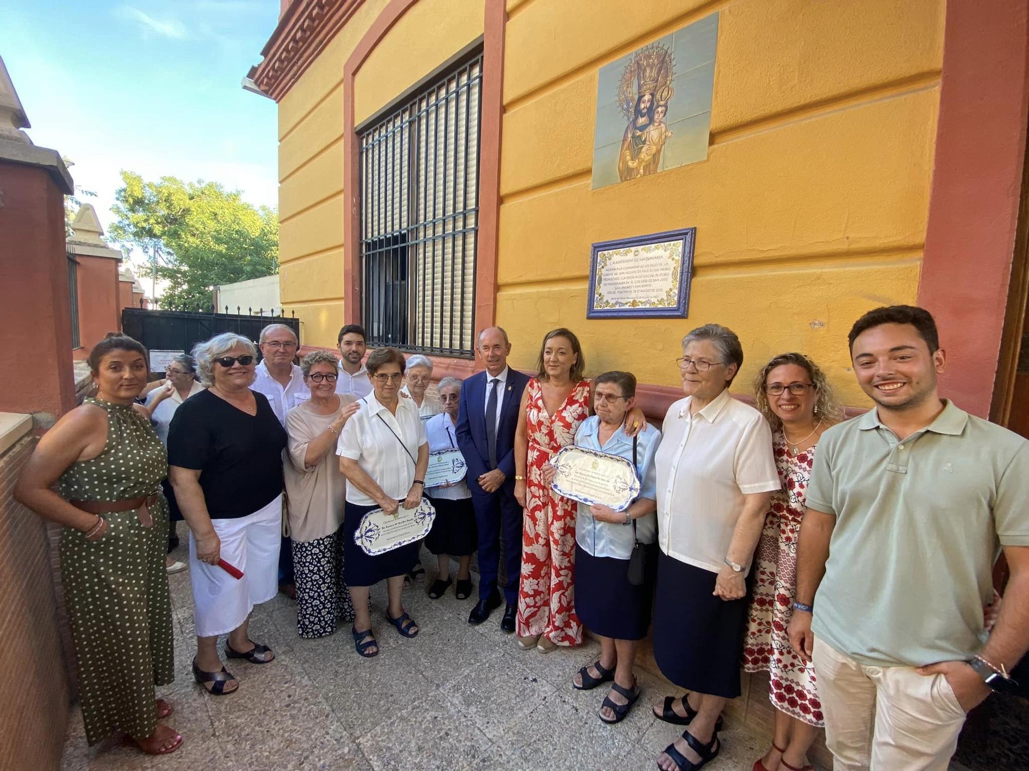 Massanassa homenajea a las Hijas de la Caridad