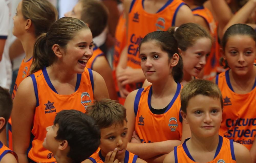 La presentación del Valencia Basket, en imágenes