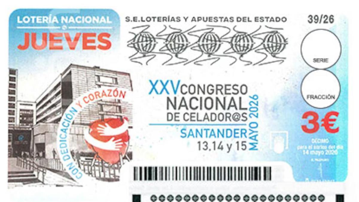 Boleto de la Lotería Nacional del 14 de mayo de 2026