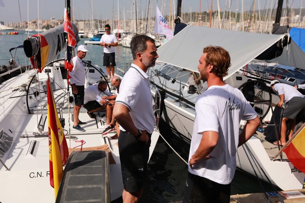 König Felipe VI. bei der Copa del Rey