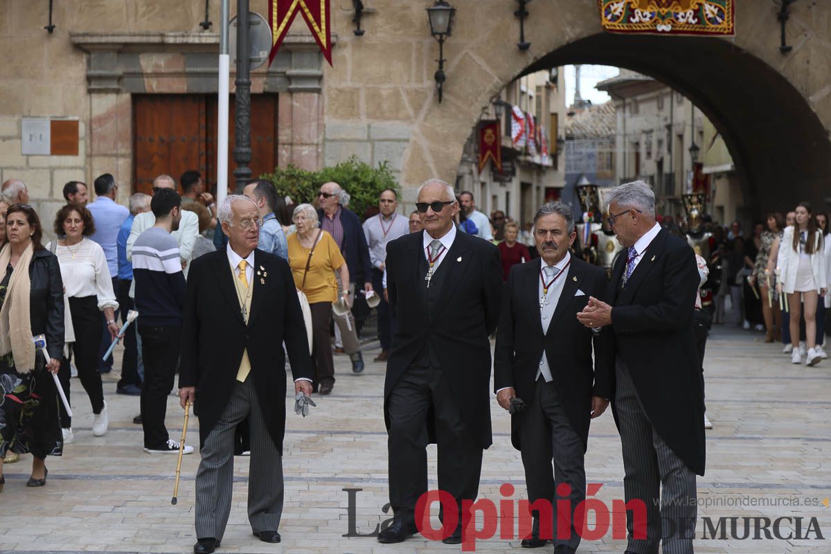 Fiestas de Caravaca: Procesión de regreso a la Basílica