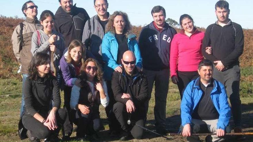 A Fervenza celebra su séptima Ruta de Nadal por la zona