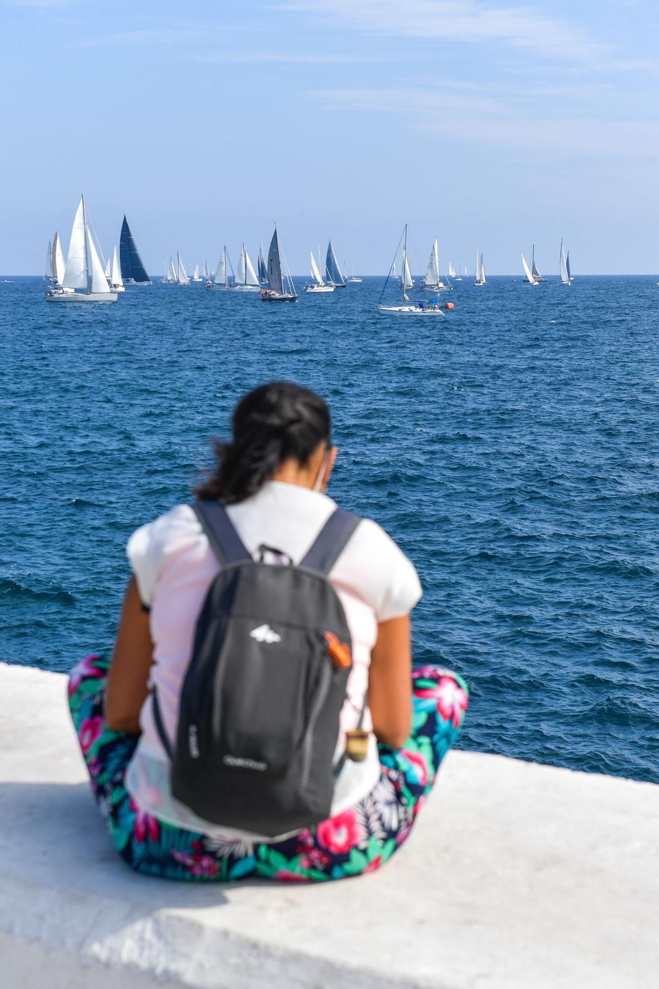 Salida de la regata ARC 2021 de Las Palmas de Gran Canaria