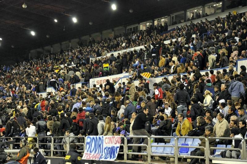 Fotogalería: El descenso a Segunda del Real Zaragoza