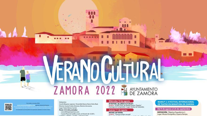 Verano Cultural en Zamora 2022: programa completo de actividades