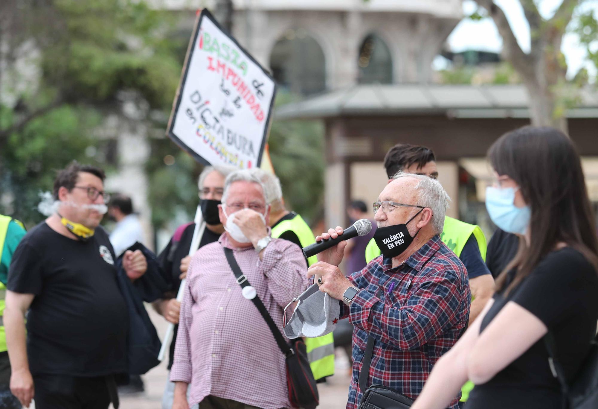 Protesta en València contra el "desmantelamiento" de los SPES y reclama "diálogo" a Educación