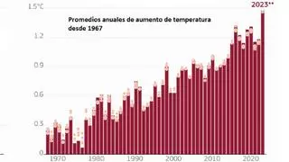 Confirmado: el año 2023 fue el más caluroso desde al menos 1850