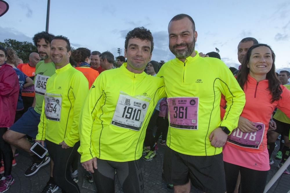 La carrera nocturna de la Torre de Hércules