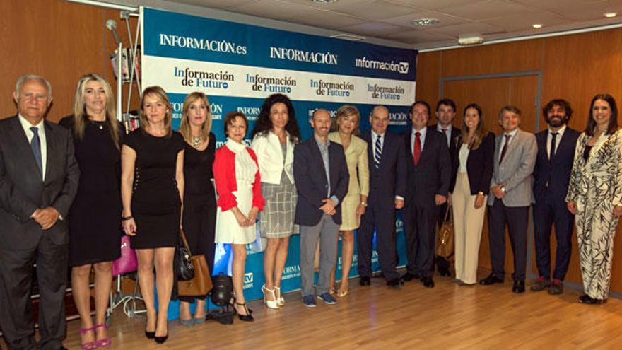 Participantes en la mesa redonda sobre sanidad privada en INFORMACIÓN.