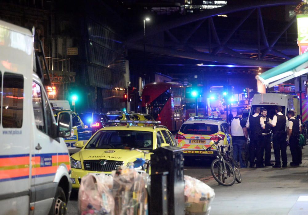 Les imatges dels atacs terroristes a Londres