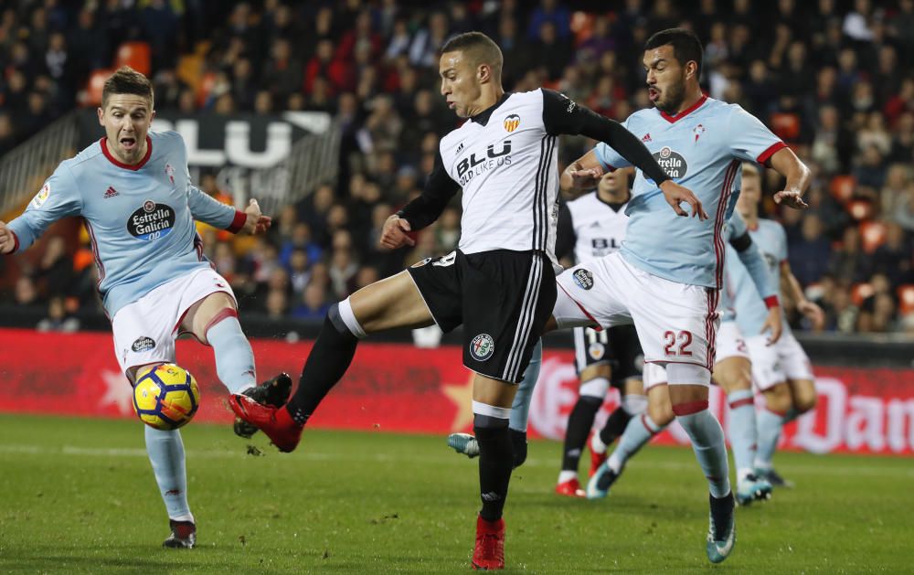 Valencia - Celta, en imágenes