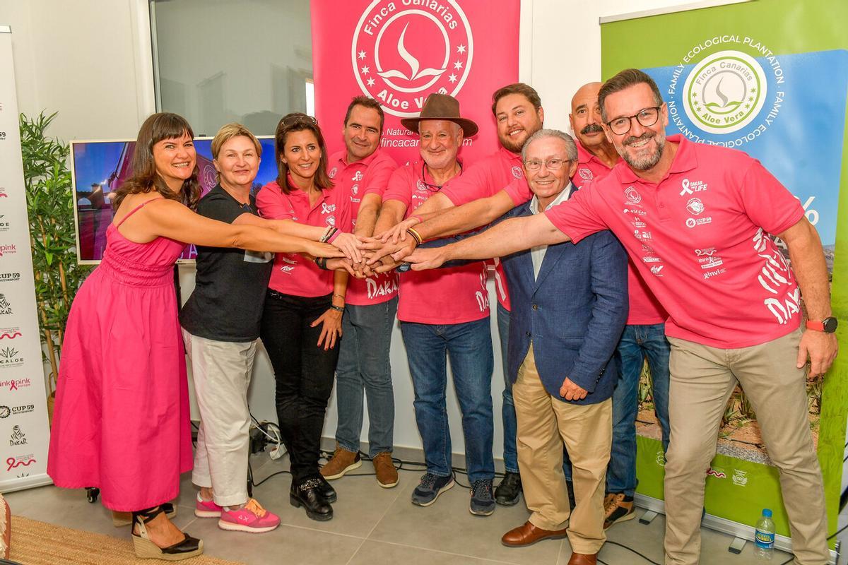 Presentación del 'Elefante Rosa' del 'Dakar por la Vida' Presentación del 'Elefante Rosa' del 'Dakar por la Vida'