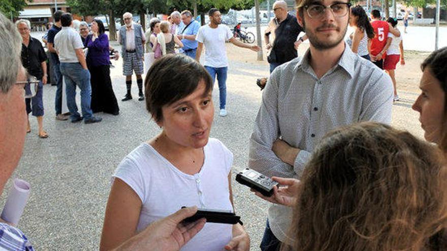 La cap de llista al Congrés per Girona, Marta Sibina.