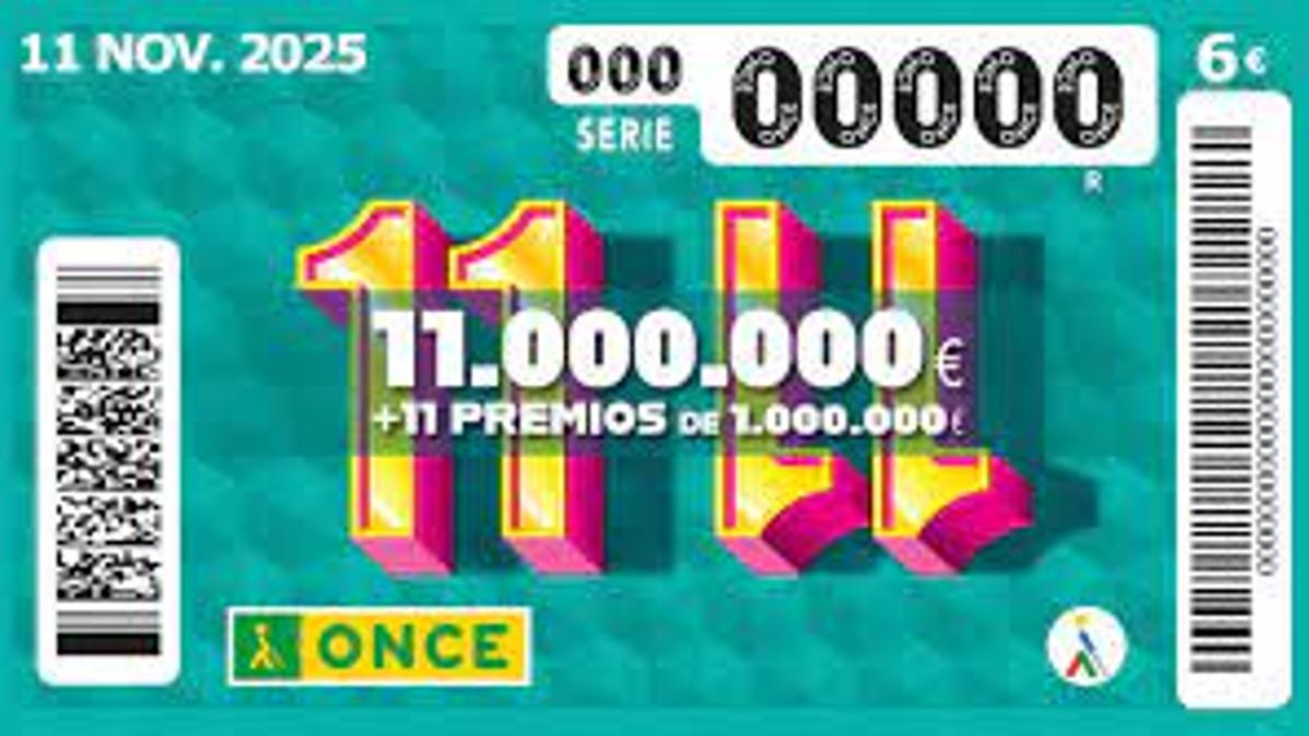 Sorteo 11 del 11 de la ONCE