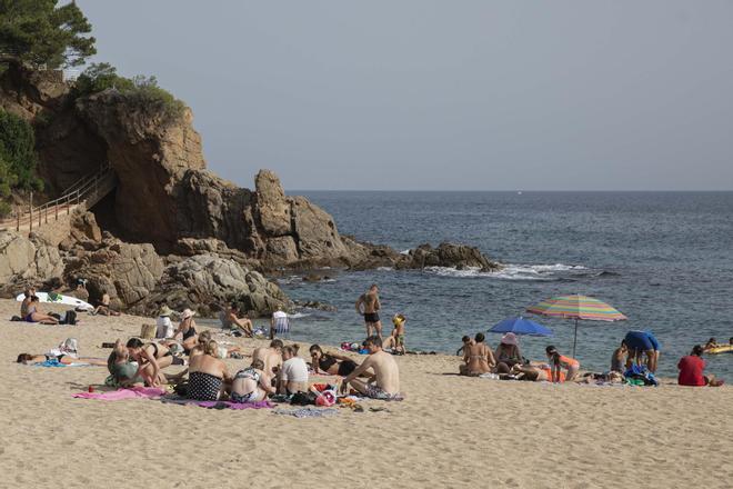 Cala de Sant Francesc de Blanes.