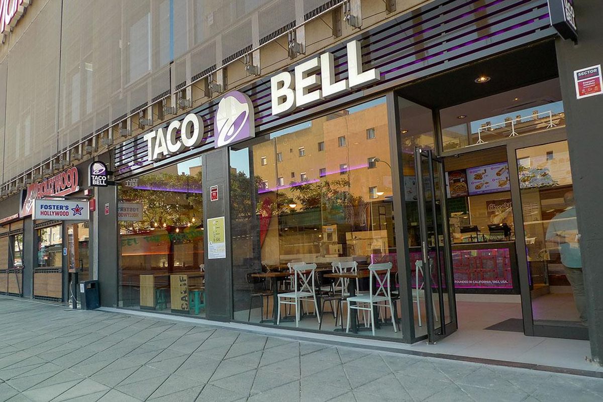 Los amantes de la comida mexicana también tienen un hueco en el centro comercial y de ocio de Ocimax con Taco Bell.