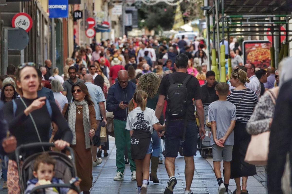 Calle Castillo, en Santa Cruz.