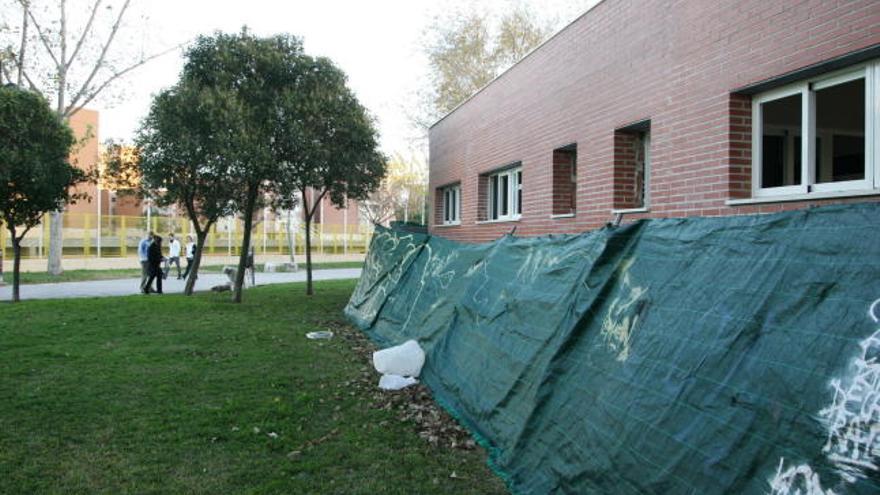 El nuevo aulario de Educación Infantil del colegio Mare Nostrum está prácticamente terminado como se aprecia en la imagen superior