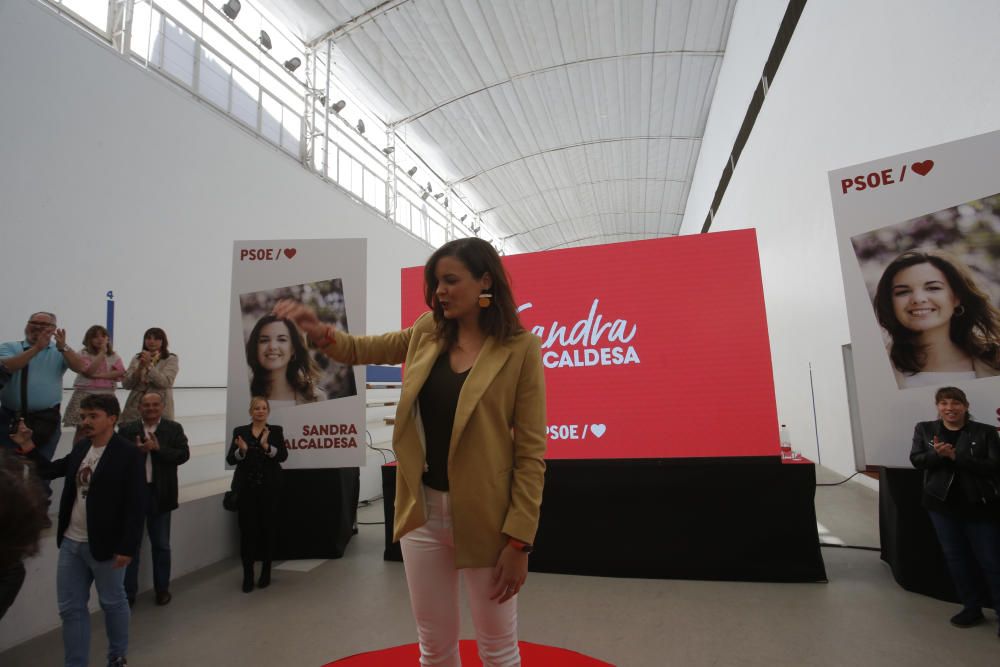 Sandra Gómez (PSPV) presenta su lema de campaña